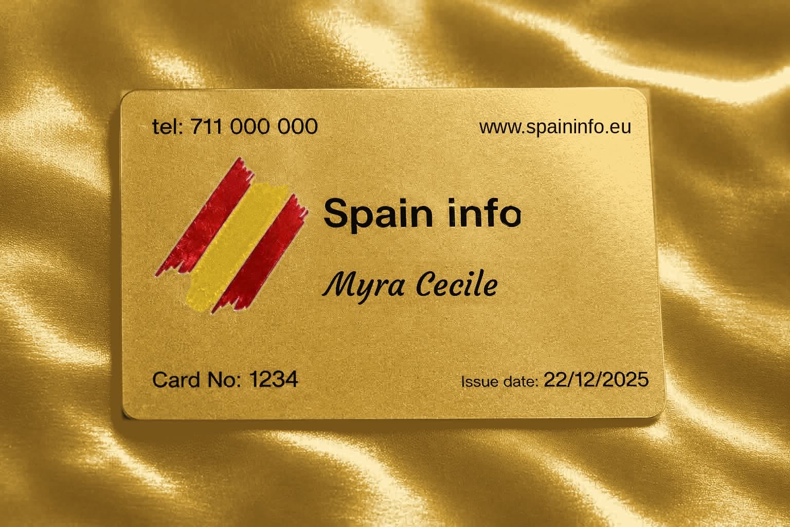 Spain info Gold Card