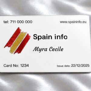 Spain info Card