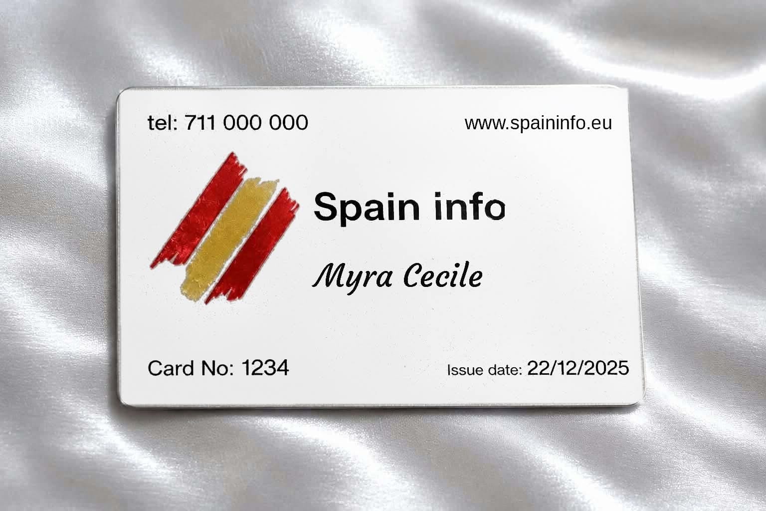 Spain info Card