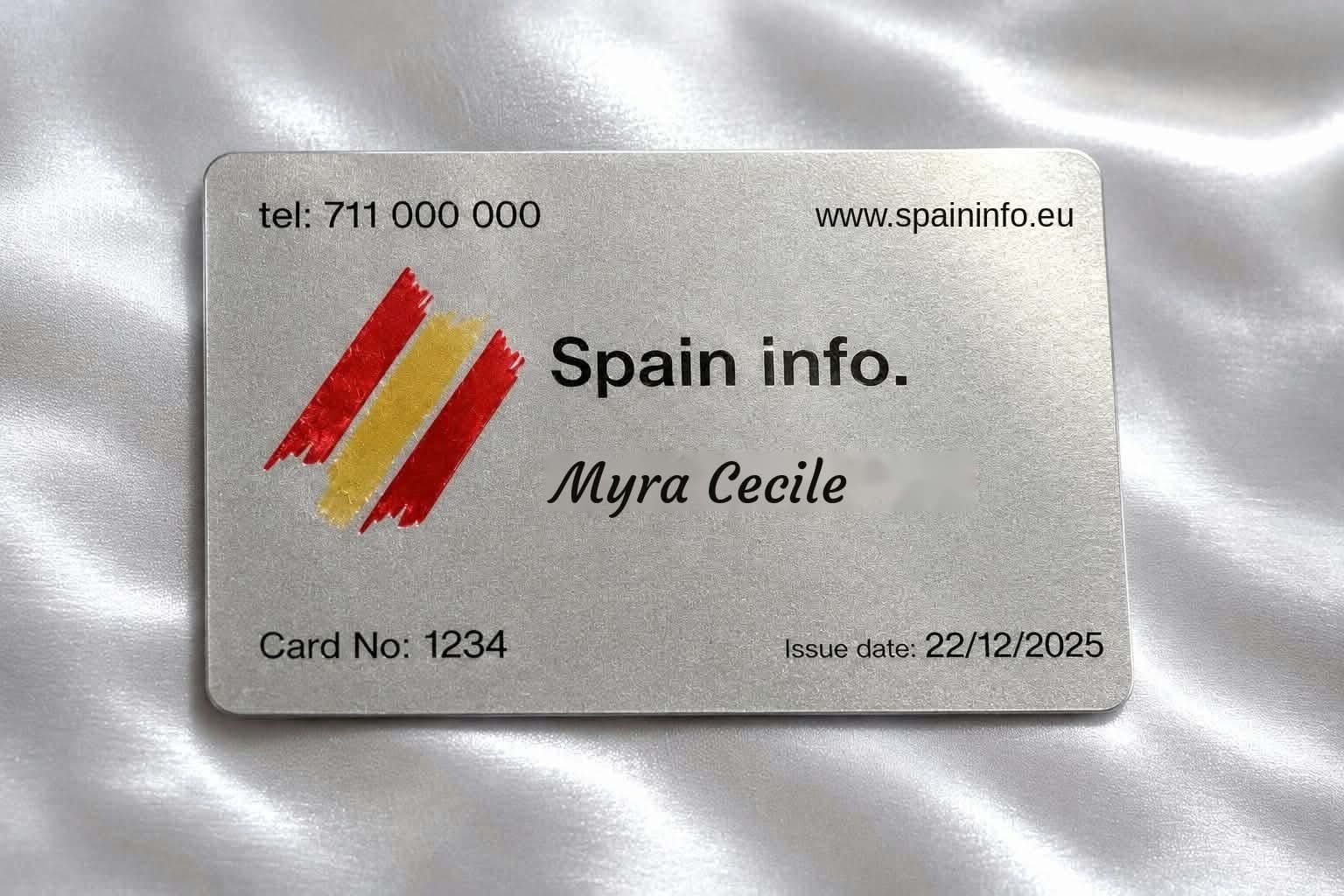 Spain info Platinum Card